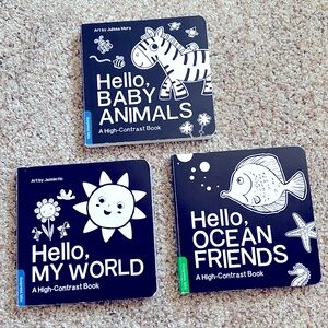 Hello My World, Hello Baby Animals and Hello Ocean Friends Baby Books